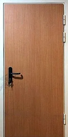 Противопожарная дверь Fahrenheit-60-1 (Противопожарная МДФ) - внешняя сторона